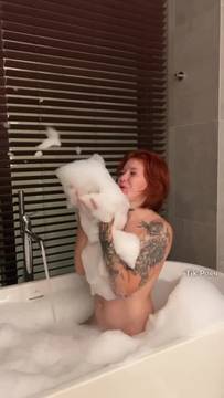 Sex Scenes pollyfoxy in Shower Sex & Natural Big Tits Tattoo Naked Redhead
