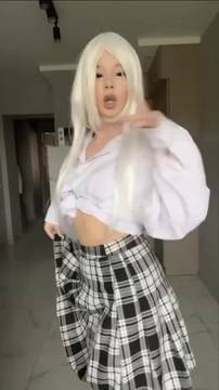 Sex Scenes camilamix in Teasing and Sexy Lingerie Solo Blonde