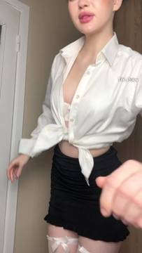 Xxx Video SofiCrush in Teasing and Stockings Shaved Pussy Brunette Nude