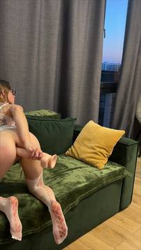 X-Rated Video Female Masturbation & Sexy Tattoo Teen Solo Amateur