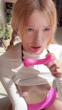 Porn Movie your_cookie in Sextoy in the mouth & Teen Small Tits Nude