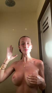 Movie X-Rated with Kaybaby1 in Shower Sex and Big Boobs Brunette Naked