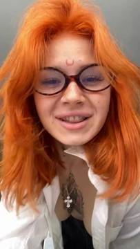 Sex Video pollyfoxy in Teasing & Small Tits Redhead Glasses