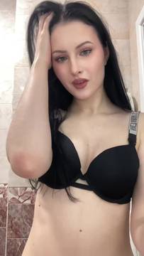 Sex Scenes SarahNash in Teasing and Brunette Solo Sexy Lingerie