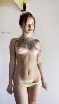 Hot Porno Showing Boobs with nicoleluna & Sexy Brunette Tattoo Small Tits