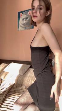 Adult Movie Teasing with SlyKarina and Tattoo Porn Small Tits Brunette Teen