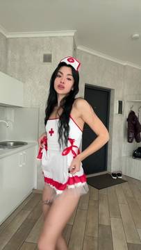 Hot Video Teasing with darianaa and Solo Nurse Sexy Brunette