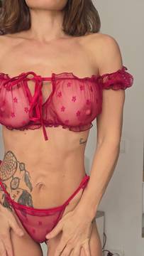 Sex Video Teasing with NARA-LUX & Sexy Lingerie Tattoo Porn MILF Big Boobs