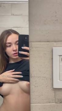 Film Porno Showing Boobs & Nude Teen Brunette Sexy