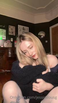 Film Porno Striptease with JessicaLousg and Leaked Blonde Stockings Solo
