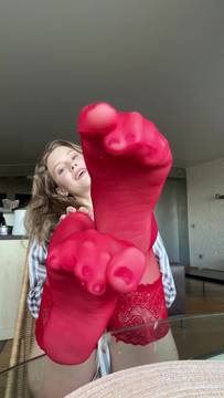 Video X-Rated Feet Porn & Brunette Stockings Sexy