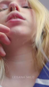 X-Rated Video LesanaMild in Cowgirl and POV Natural Big Tits Blonde Nude