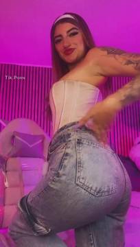 Hot Movie Dancing with Aitana_001 and Piercing Latina Tattoo Porn Blonde