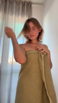 Porn Movie Teasing with MilaPixie and Small Tits Brunette Solo Shaved Pussy