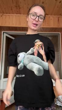 Porn Video Showing Boobs with Barbie001 & Small Tits Brunette Glasses