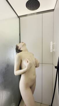 Porno Movie Shower Sex with anniemorricone and Solo Brunette Sexy Naked