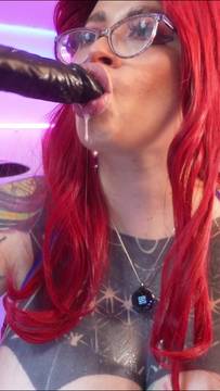 Porno Video AngelaCIanuro in Deepthroat & Redhead Porn Amateur Solo