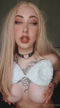 Xxx Video Boob Grab with Ayumew & Tattoo Porn Blonde Big Boobs Leaked