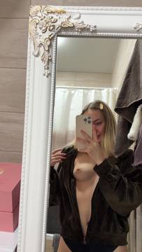 Porn Scenes Teasing with Barbie001 and Piercing Sexy Small Tits Blonde