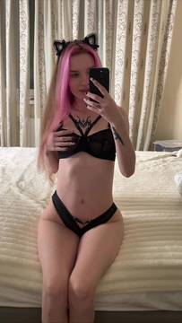Sex Film Teasing with miablooom and Sexy Lingerie Solo Petite Teen
