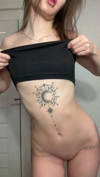 Movie Sex Boob Drop with naturalagatha and Tattoo Porn Natural Big Tits