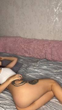 X-Rated Movie Teasing & Shaved Pussy Sexy Tattoo Porn Big Ass Nude Brunette