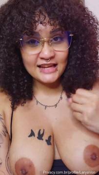 Porno Video JOI with LaryaVon and Piercing Porn Brazilian Porn