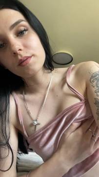 Hot Video Teasing with AsyaElfiee & Brunette Solo Teen Small Tits