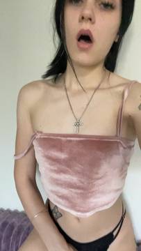 Movie X-Rated Female Masturbation with AsyaElfiee & Shaved Pussy Teen