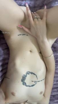 Sex Scenes Female Masturbation with AsyaElfiee and Shaved Pussy Small Tits