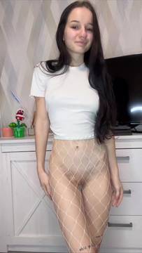 Movie Porno Teasing with milaclark7 & Brunette Petite Shaved Pussy