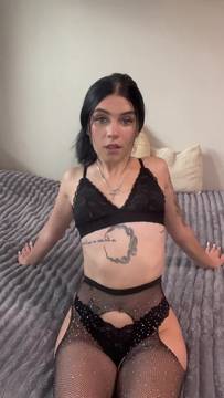 Xxx Movie Teasing with AsyaElfiee & Stockings Brunette Solo Sexy