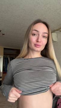 Free Movie Showing Boobs with Barbie001 and Piercing Porn Blonde Small Tits