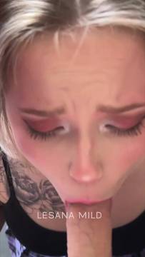 Movie Porno LesanaMild in Deepthroat and POV Teen Nude Blonde