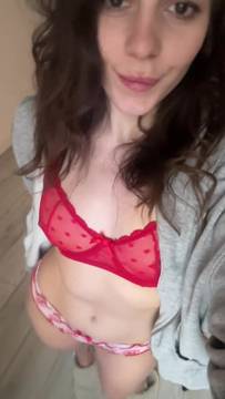 Video X-Rated alina_shy in Teasing and Sexy Lingerie Brunette Nude