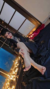 Adult Movie Teasing with aleksa_vamp and Solo Cosplay Porn