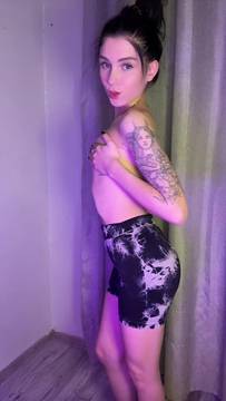 Porn Video Boob Grab with AsyaElfiee and Solo Nude Small Tits Brunette