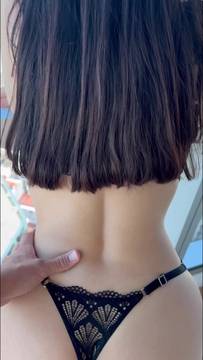 Porno Movie Mariel in Teasing and Solo Sexy Lingerie Brunette PAWG POV