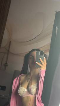 Porn Scenes Teasing with Elizabetth and Sexy Lingerie Teen Solo Brunette