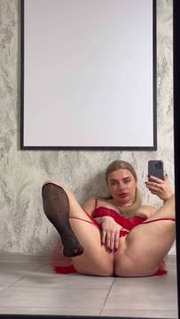 #Solo #Female Masturbation #Blonde #Teen #Stockings