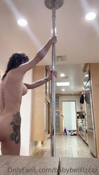 Training on this new stripping poll I got installed