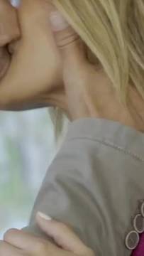 Movie Porno French Kiss at Tushy & Blonde Soft