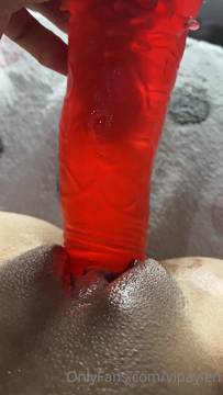 A closeup of my tight pussy as I fuck deep with my dildo