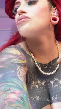 X-Rated Movie AngelaCIanuro in Deepthroat and Redhead Porn Tattoo Porn