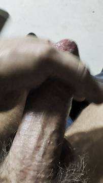 Stroking my horny goon stick again #Man Masturbating