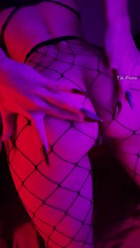 Porn Movie Teasing with aleksa_vamp and Sexy Stockings Big Ass Solo