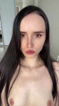 Sex Scenes alyalya in Saliva & Solo Brunette Small Tits Naked Petite