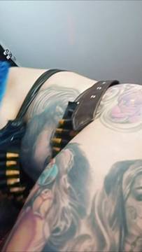 X-Rated Video AngelaCIanuro in Female Masturbation and Tattoo Porn BBW