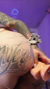 Hot Porno AngelaCIanuro in Anal Sextoy & Curvy & Thick Goth Porn BBW