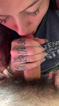 X-Rated Video Blowjob and Sexy Sextape Tattoo Porn
